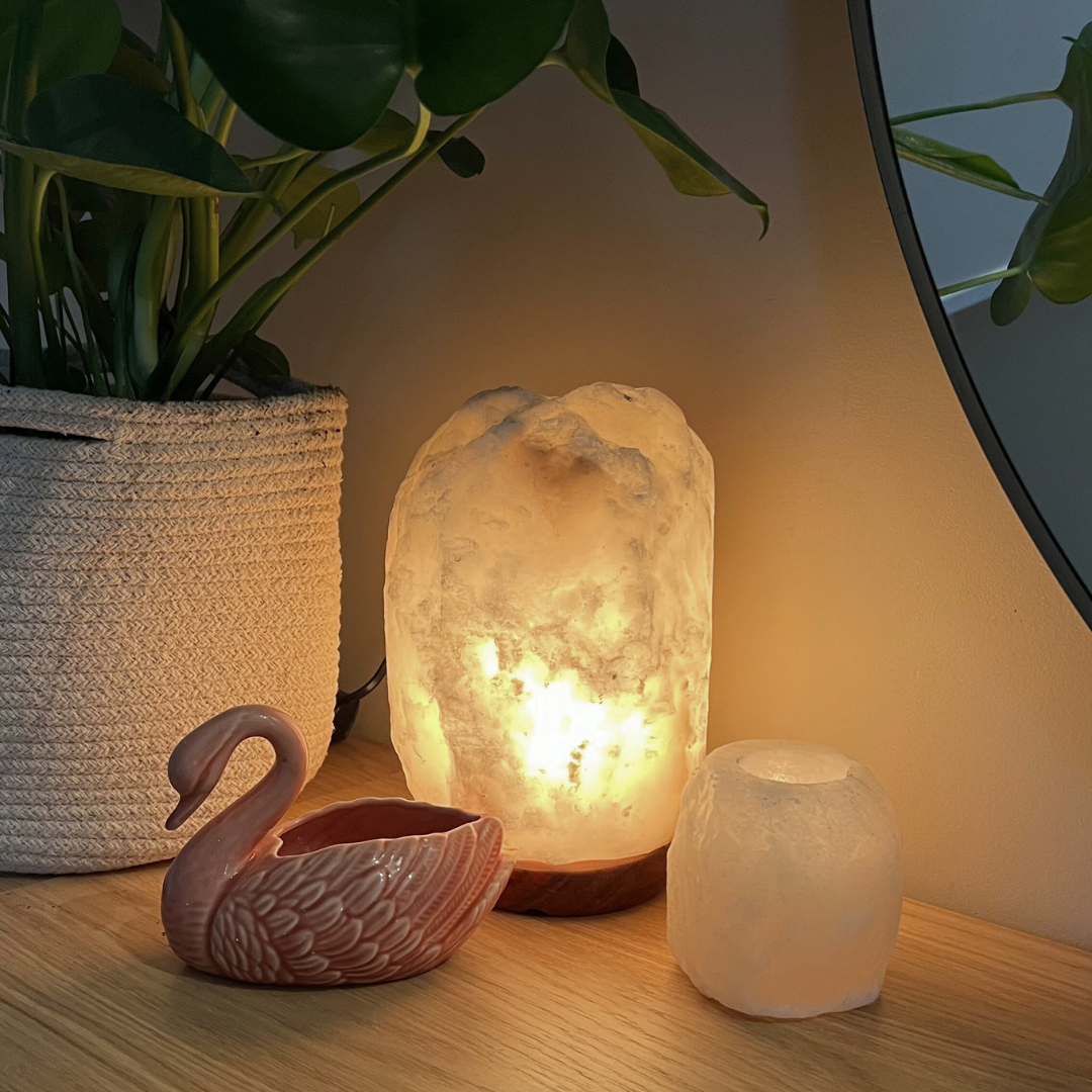 Dimbare Himalaya zoutlamp Bliss - 8-10 KG