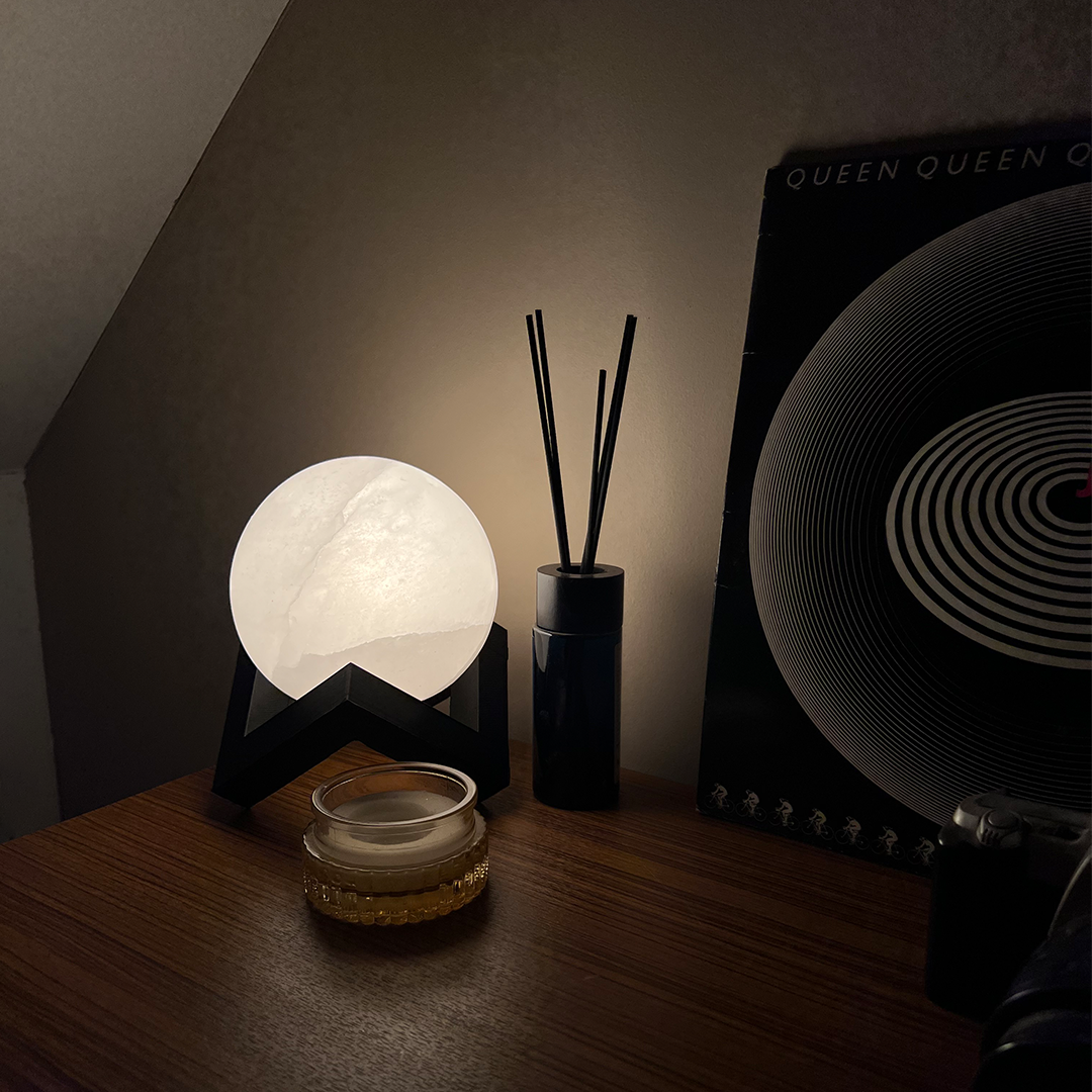 Lampe de sel à intensité variable Luna - 3-4 KG