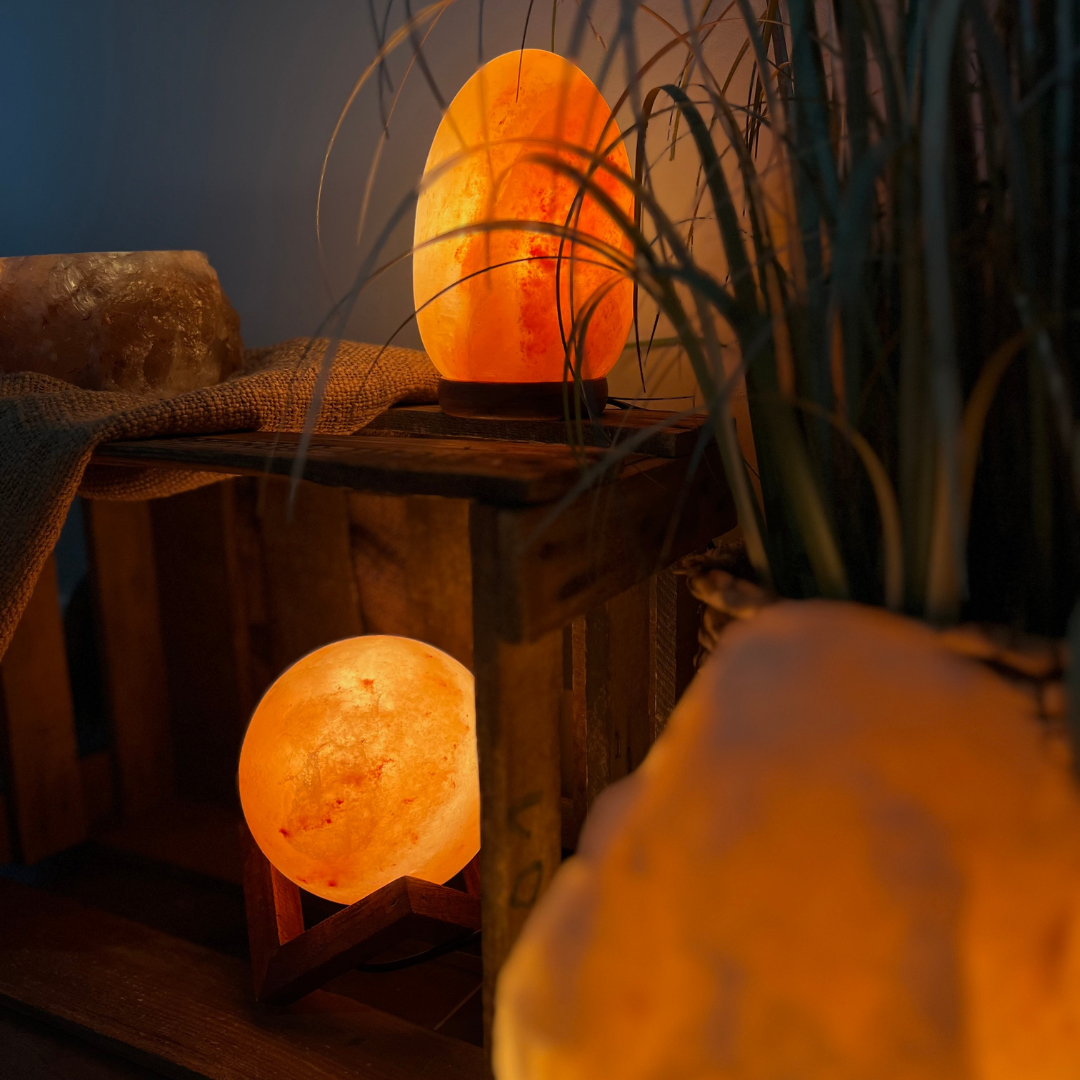 Dimbare Himalaya zoutlamp Eglo - 3-4 KG