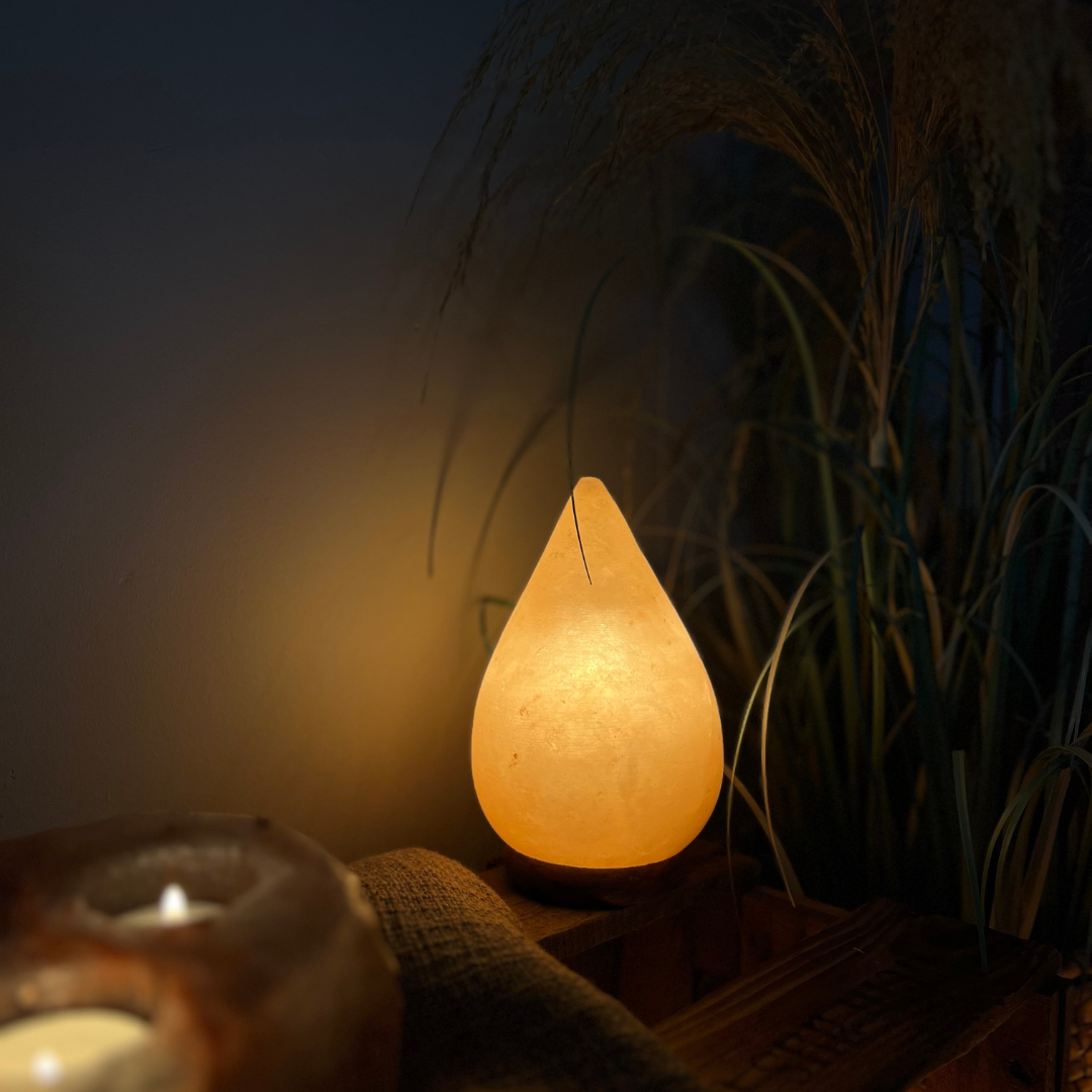 Dimbare Himalaya zoutlamp Rain - 3-4 KG