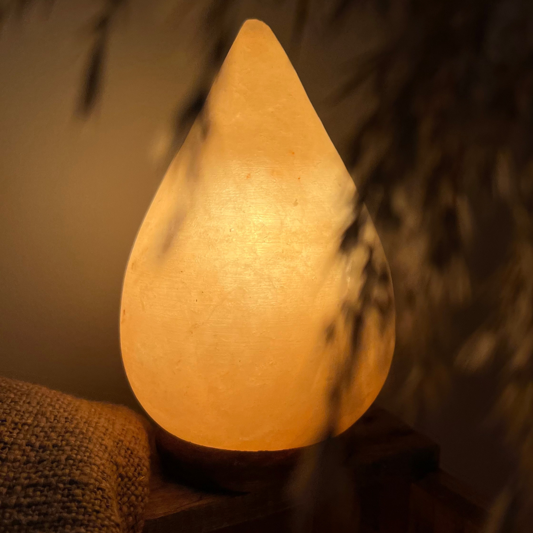 Dimbare Himalaya zoutlamp Rain - 3-4 KG