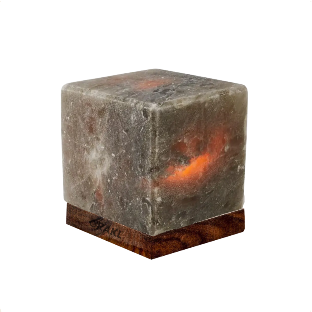 Dimbare Himalaya zoutlamp Cube - 3-4 KG