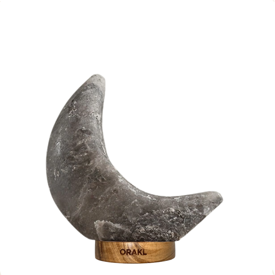 Dimbare Himalaya zoutlamp Selene - 3-4 KG