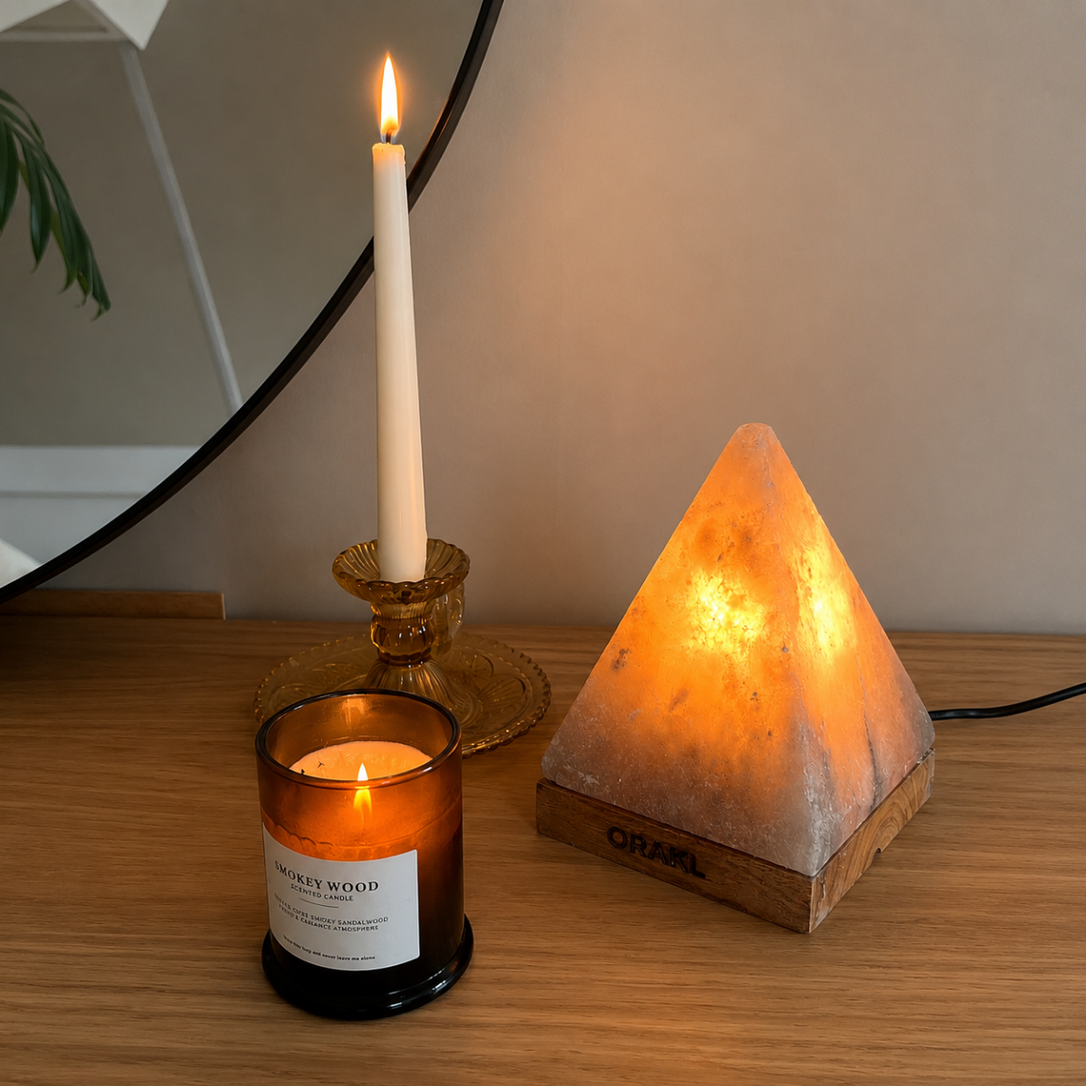Dimbare Himalaya zoutlamp Giza Grijs - 2-4 KG