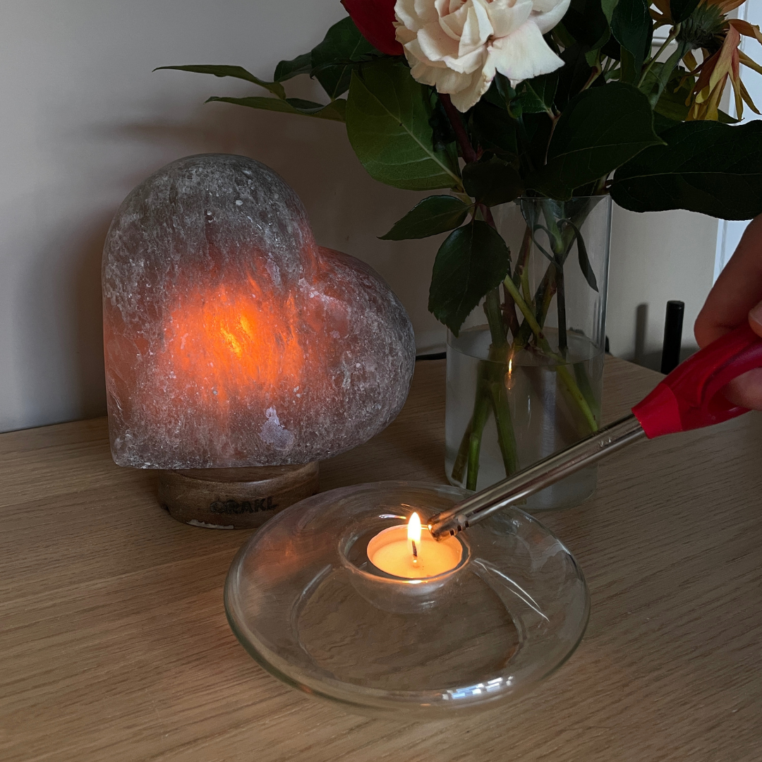 Dimbare Himalaya zoutlamp Julia - 3-4 KG