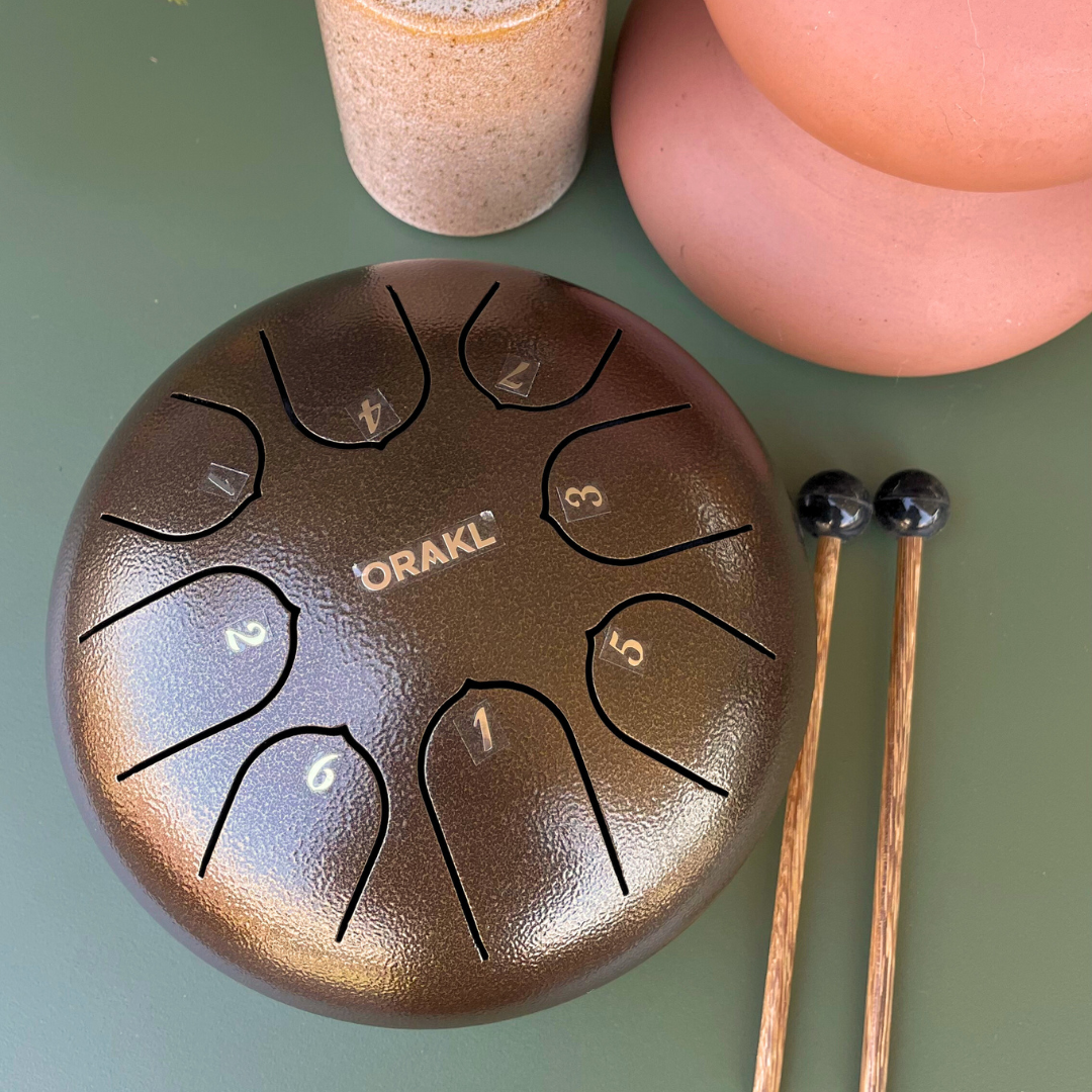 Steel Tongue Drum Echo - Zonbrons