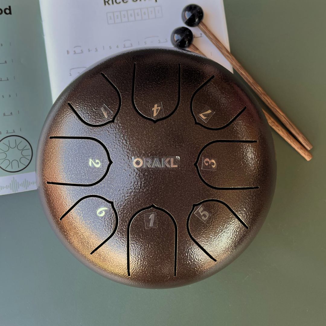 Steel Tongue Drum Echo - Zonbrons