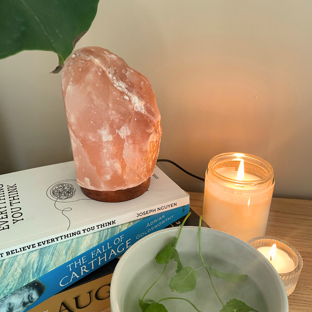 USB Himalaya zoutlamp Aura - 1 KG