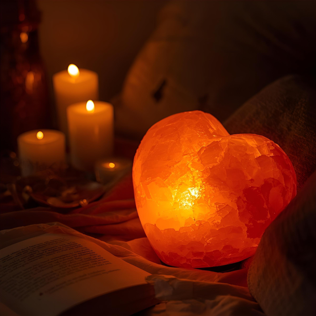 Dimbare Himalaya zoutlamp Julia - 3-4 KG