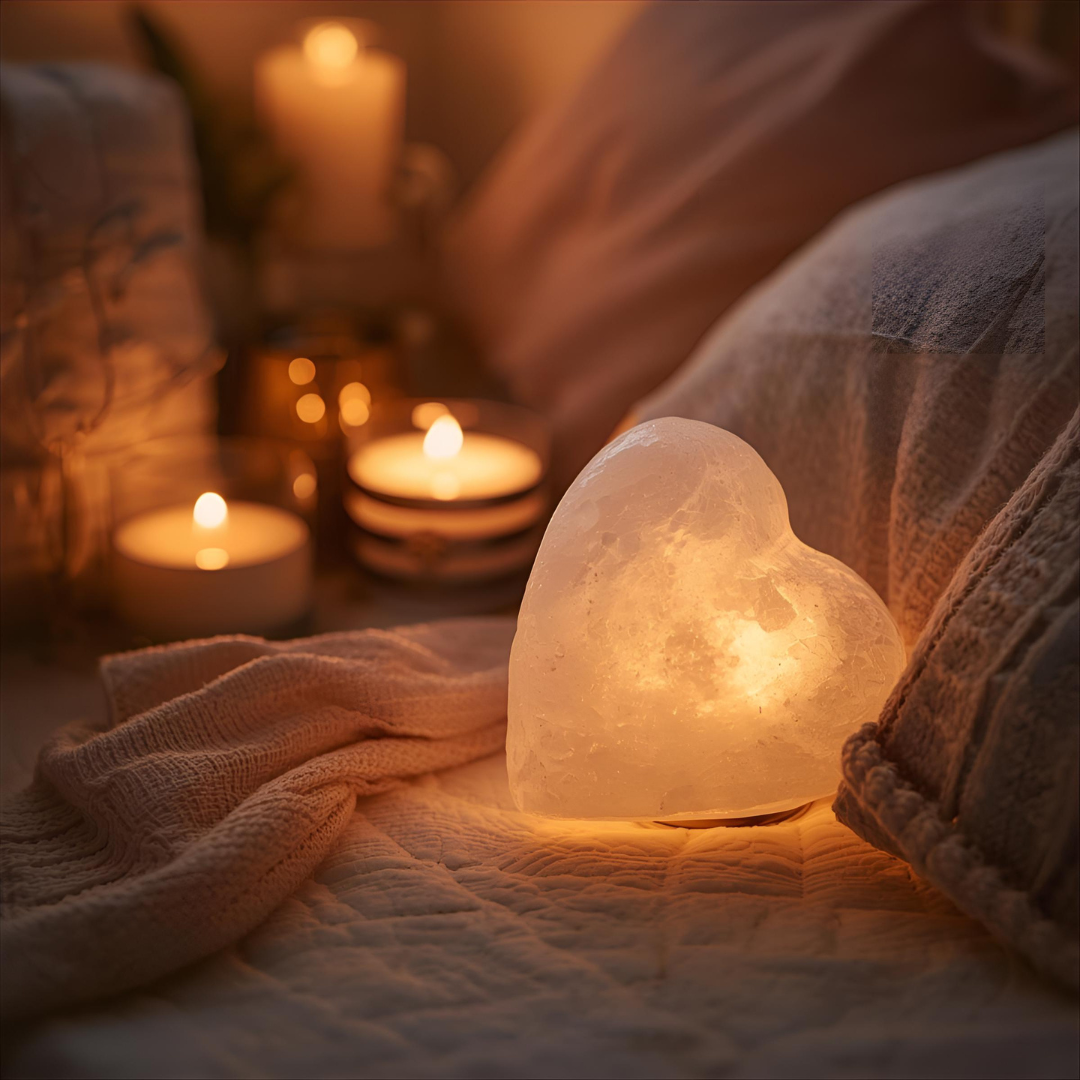 Dimbare Himalaya zoutlamp Julia - 3-4 KG