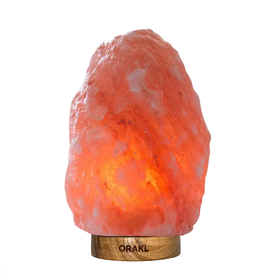 Dimbare Himalaya zoutlamp Aura - 12-15 KG