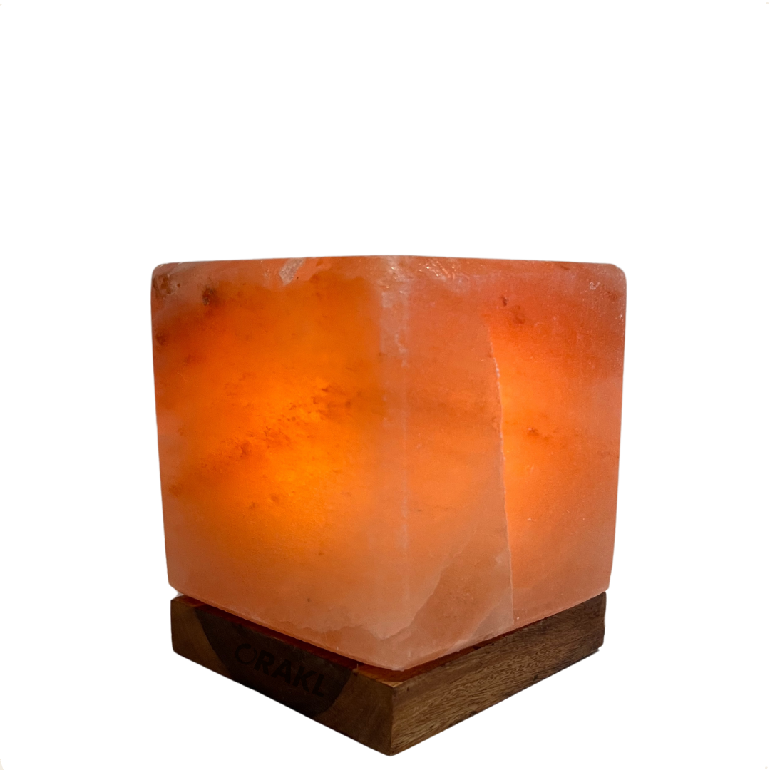 Dimbare Himalaya zoutlamp Cube - 3-4 KG