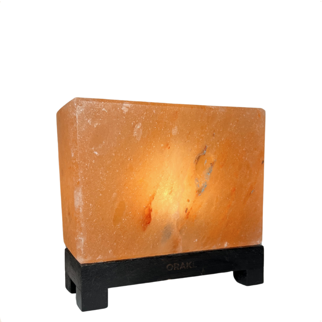 Dimbare Himalaya zoutlamp Ember - 3-4 KG