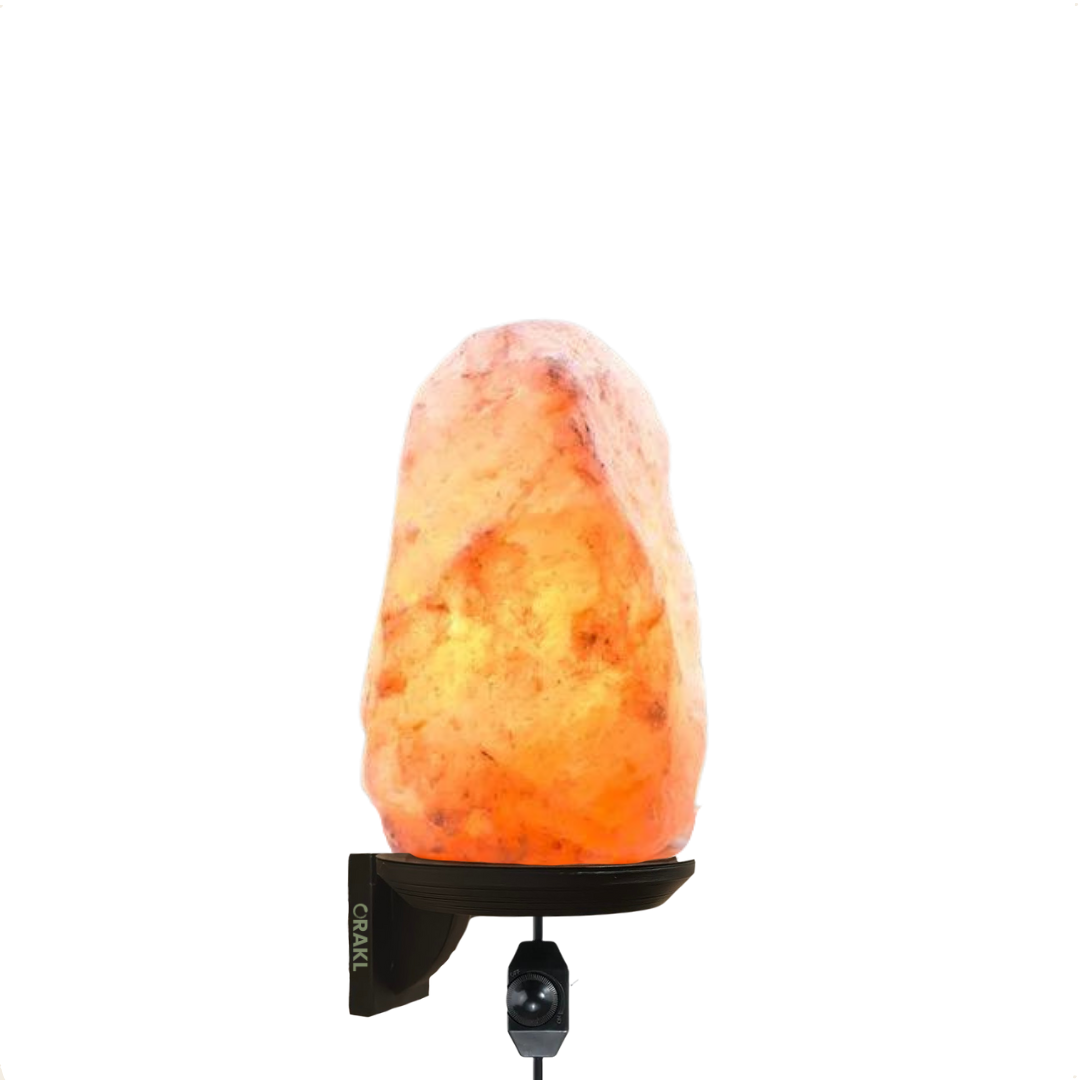 Dimbare Himalaya wandlamp Ari - Oranje