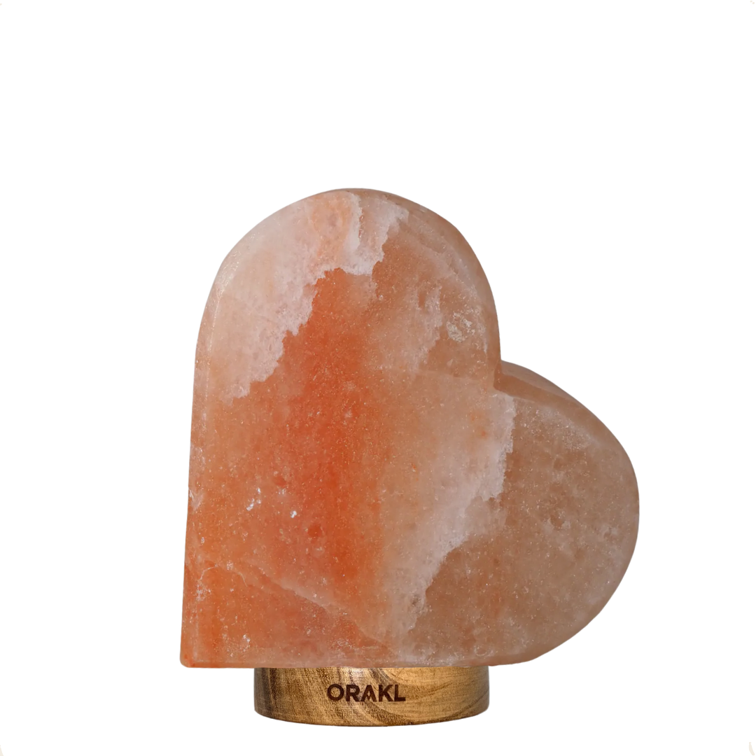 Lampe de sel de l'Himalaya à intensité variable Julia - 3-4 kg