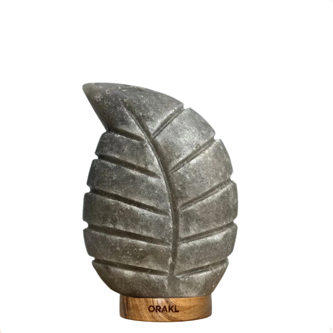 Dimbare Himalaya zoutlamp Leaf - 3-4 KG
