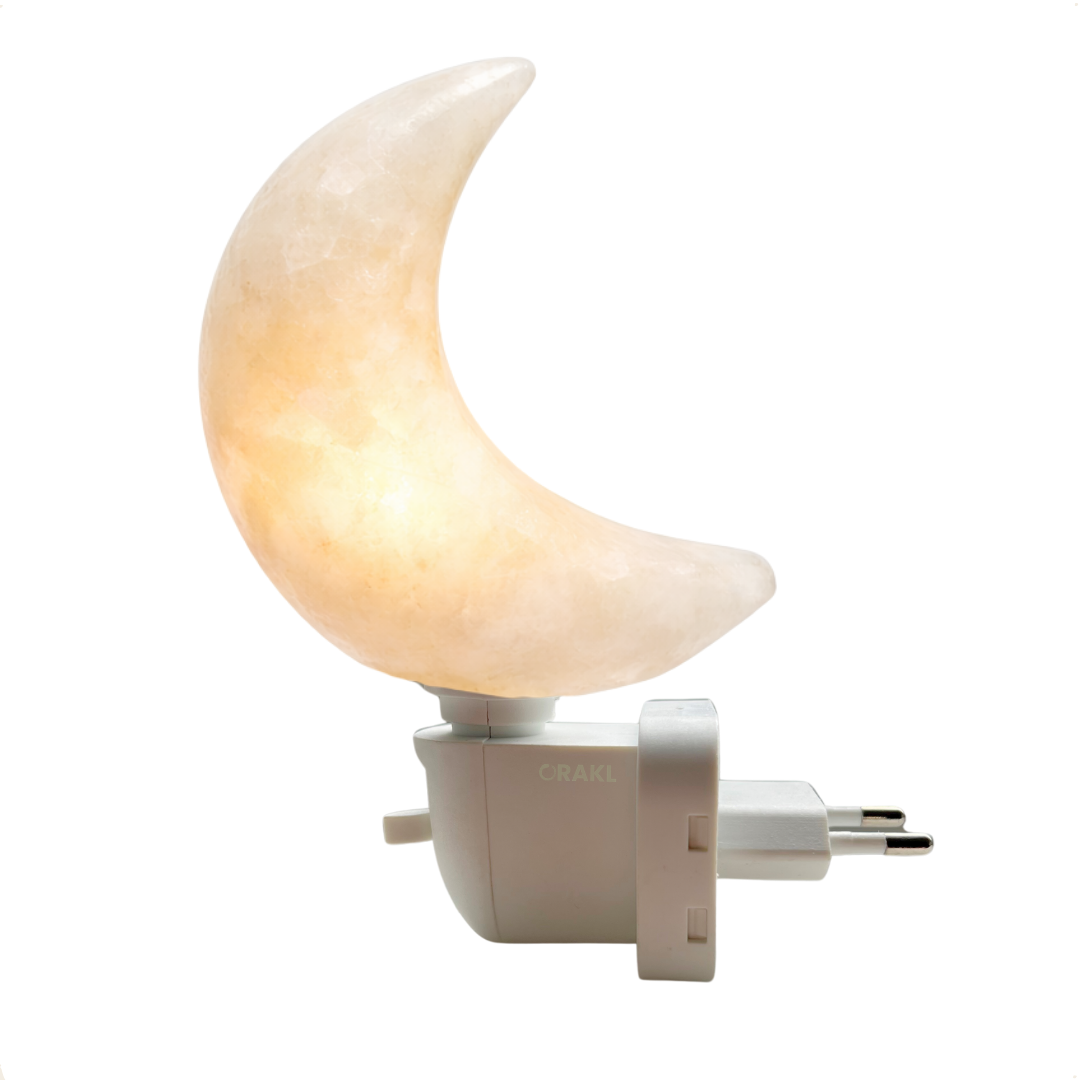 Himalaya nachtlampje Selene Wit