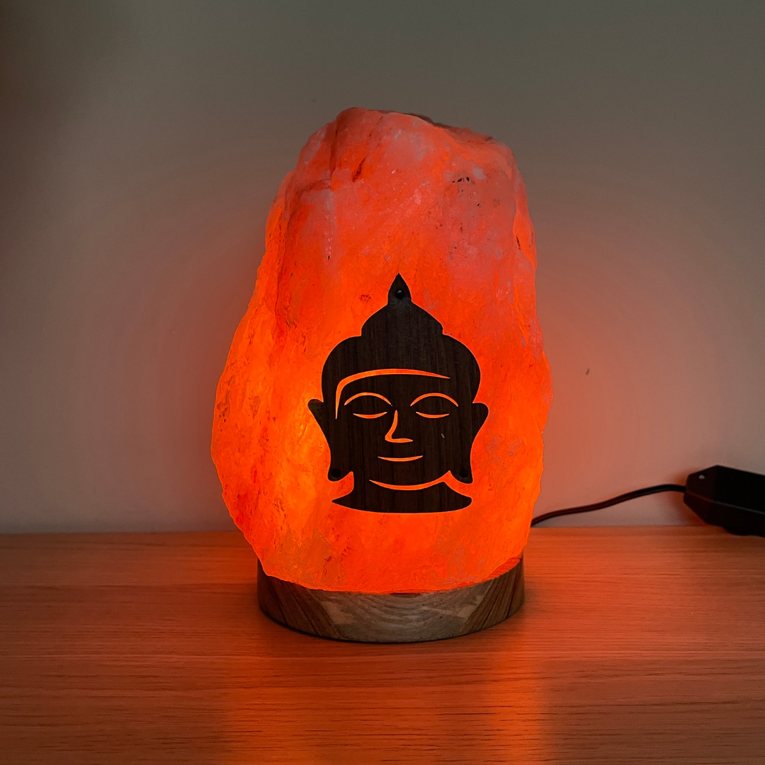 Dimbare Himalaya zoutlamp Bodhi - 6-8 KG