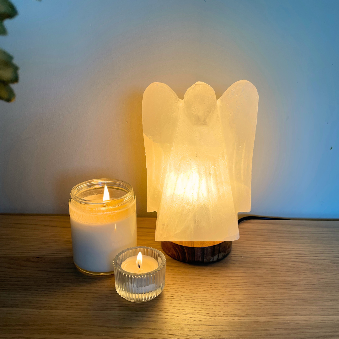 Dimmbare Himalaya-Salzlampe Halo - 3-4 KG