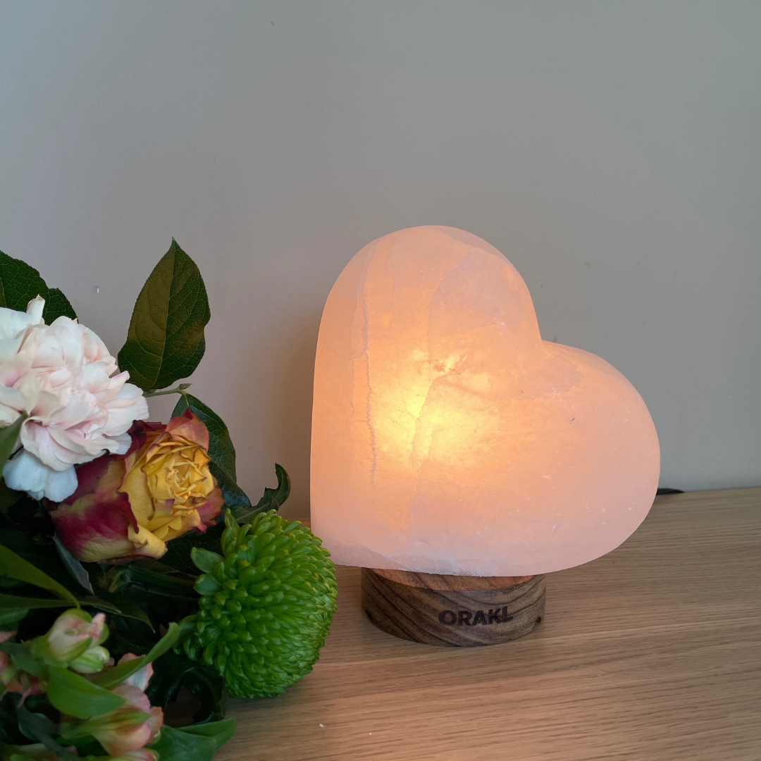 Dimbare Himalaya zoutlamp Julia Wit - 2-4 KG
