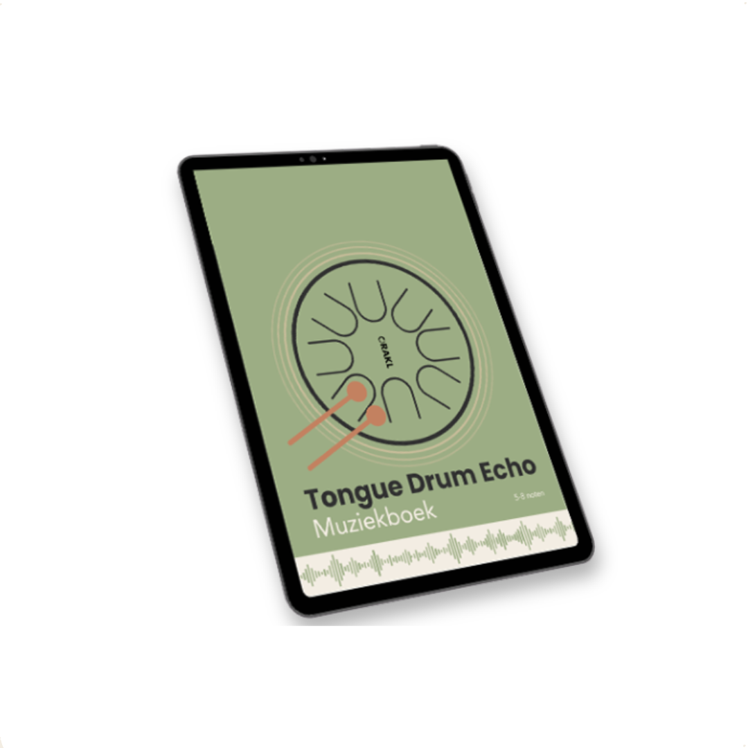 Steel Tongue Drum Echo - Beginners muziekboek