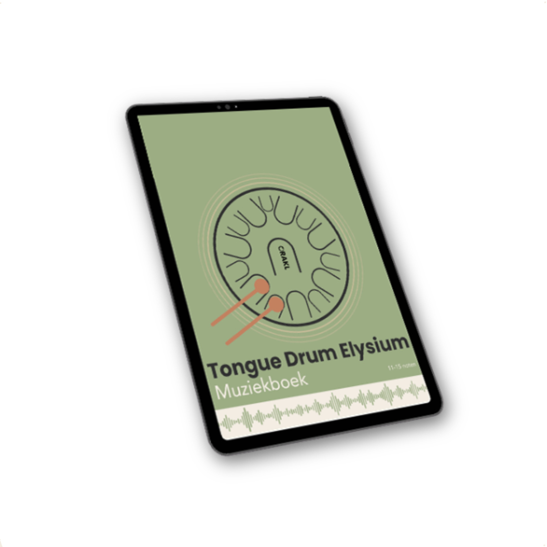 Steel Tongue Drum Elysium - Beginners muziekboek