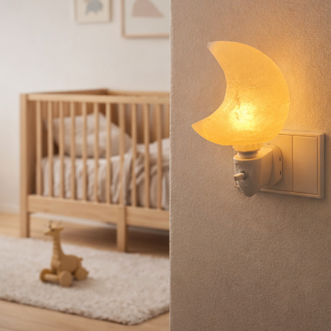 Himalaya nachtlampje Selene Wit