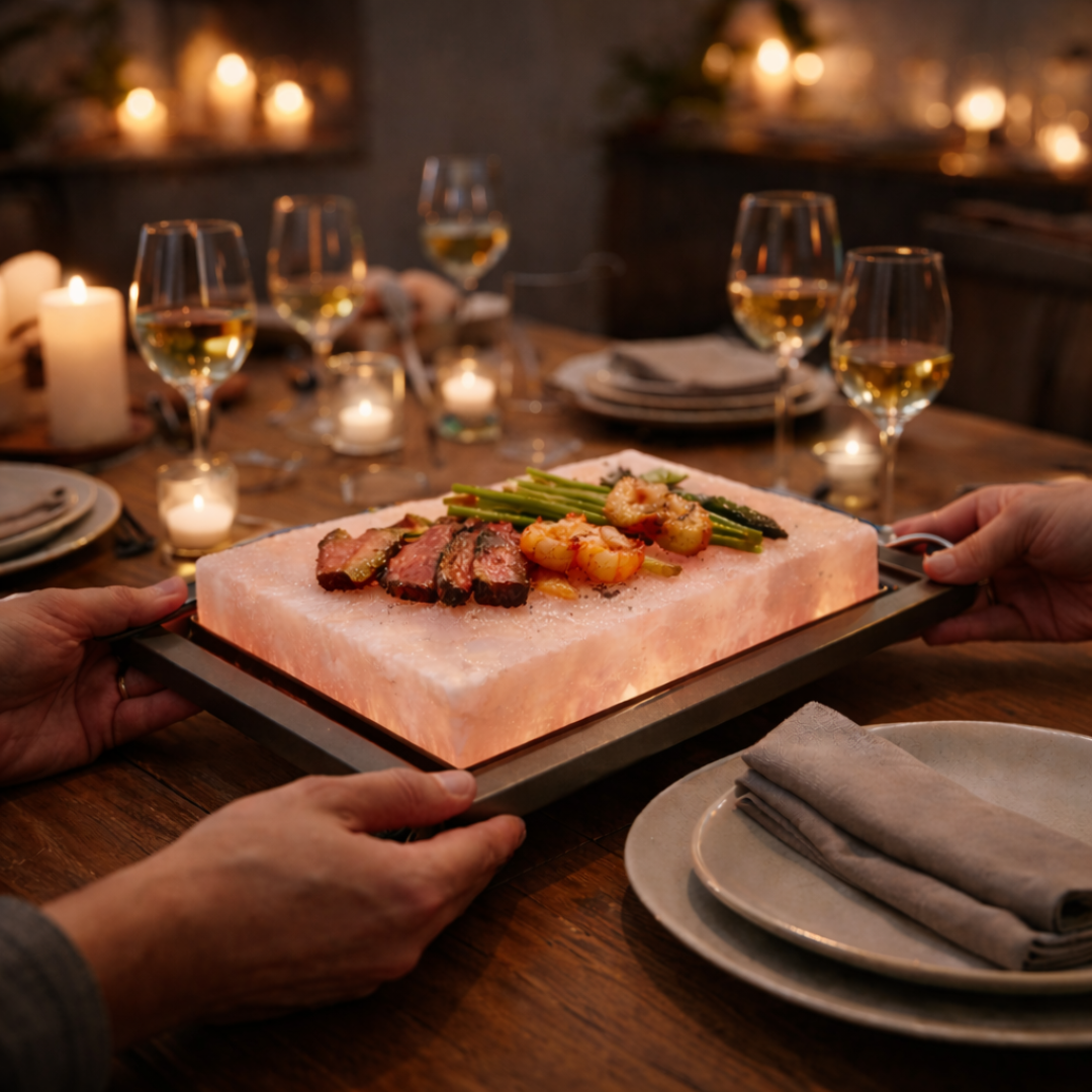 Pierre à griller de luxe de l'Himalaya - 5-7 KG