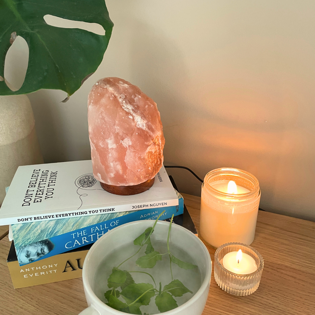 USB Himalaya zoutlamp Aura - 1 KG