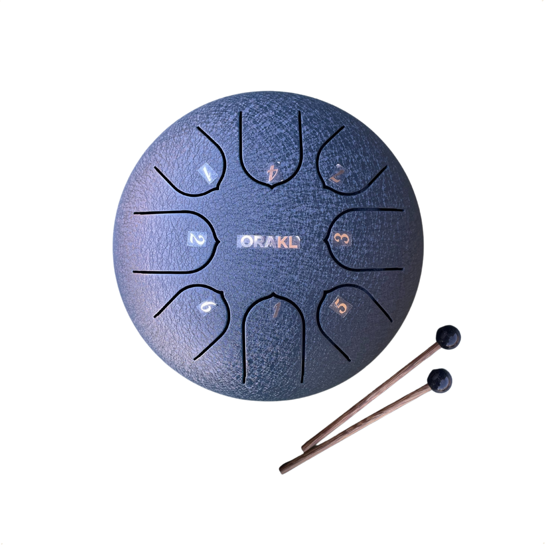 Steel Tongue Drum Echo - Mitternachtsblau