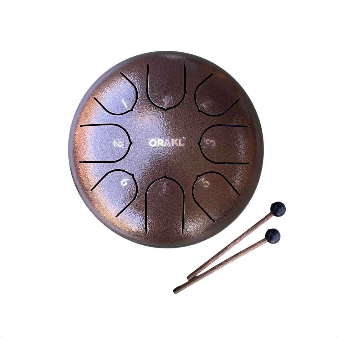 Steel Tongue Drum Echo - Zonbrons